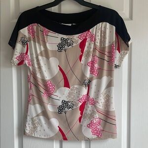 New York & Company Floral Blouse